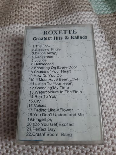 Кассета SONY Super EF 90. ROXETTE.