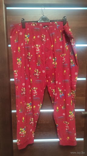 Новогодние штаны на 72-74 размер. Хлопок. Ни разу не носила. Отличные штаны.