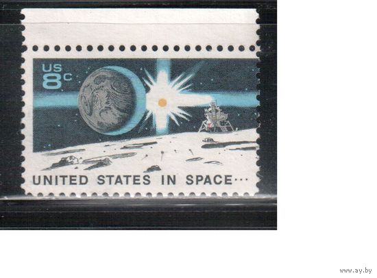 США-1971, (Мих.1046) ,* (без клея)  , Космос