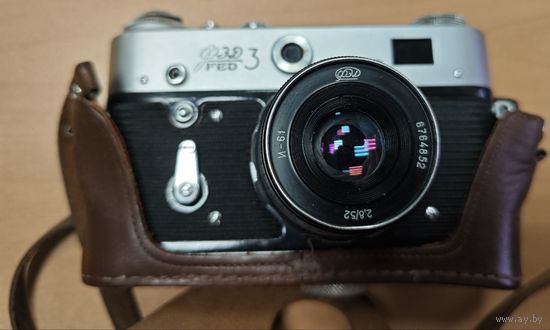 Фотоаппарат ФЭД - 3 Юбилейный, 50 лет Октября. Раритет