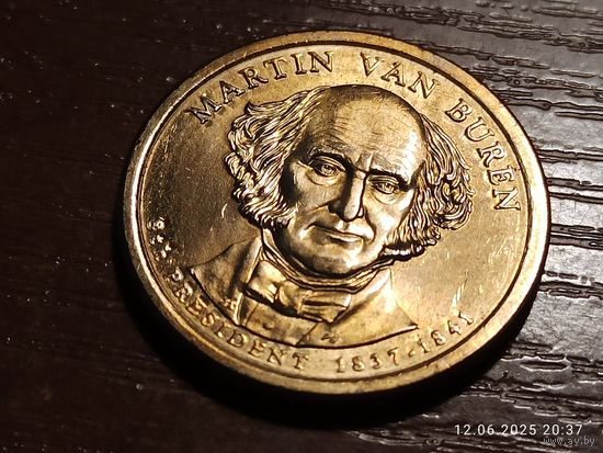 США 1 доллар 2008 Президент Мартин Ван Бюрен