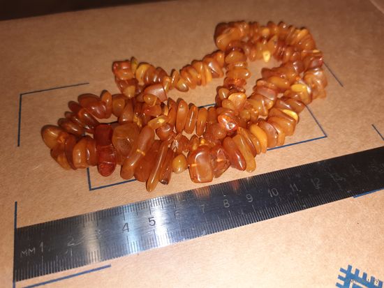 Янтарь,бусы, СССР