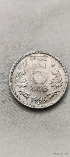 Индия 5 рупе 1999
