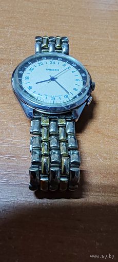 Часы Ракета. 24 часа.