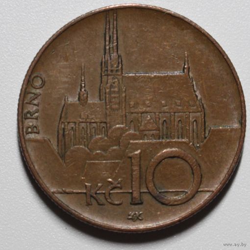 Чехия 10 крон 2003 год
