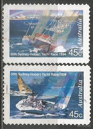 Австралия. Парусная регата. Сидней. 1994г. Mi#1439-40. Серия.
