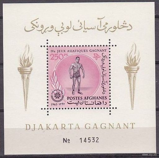1963 Афганистан 791/43 Спорт