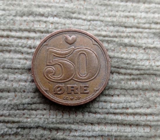 Werty71 Дания 50 эре 1993