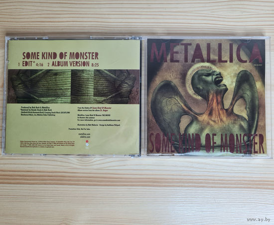 Metallica - Some Kind Of Monster (Promo CD, USA & Canada, 2004, лицензия)