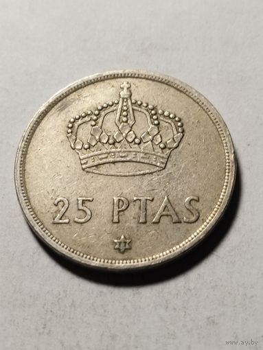 Испания 25 песет 1975(77)