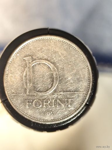 Венгрия 10 форинтов 2008