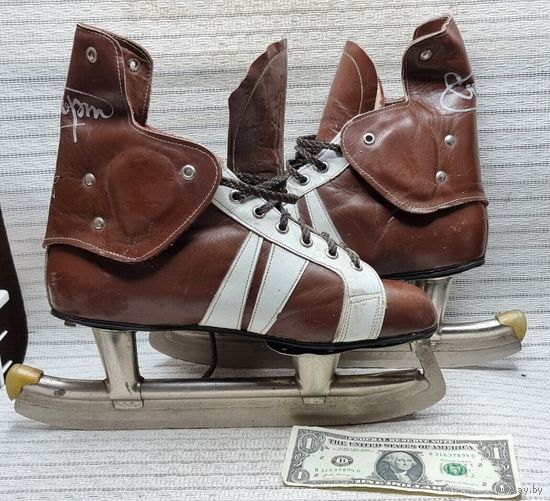 Коньки Хоккейные СССР Спорт 1982год