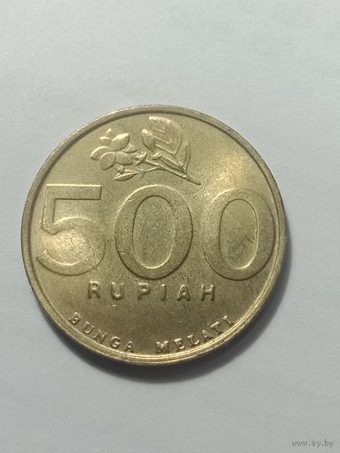 Индонезия 500 рупий 2000 года .