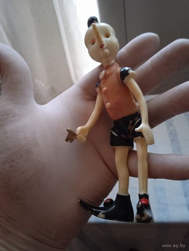 Игрушка Буратино редкость колкий пластик