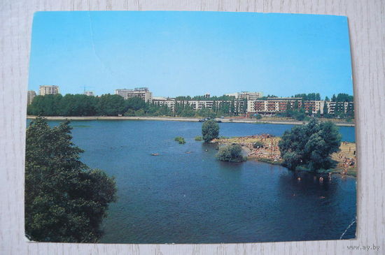 Брест. Река Муховец; 1986, чистая, ДМПК.