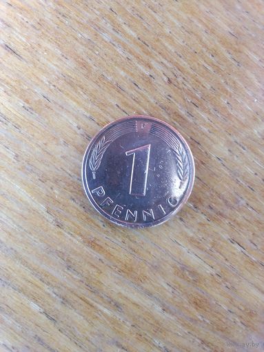Монеты. ФРГ. 1 пфеннинг 1994 г.