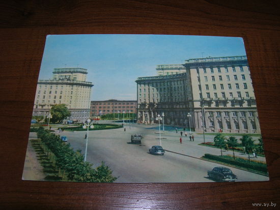 Ленинград Комсомольская площадь 1964 год чистая