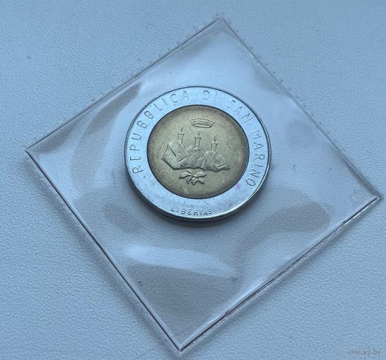 САН-МАРИНО  500 лир 1986 г.