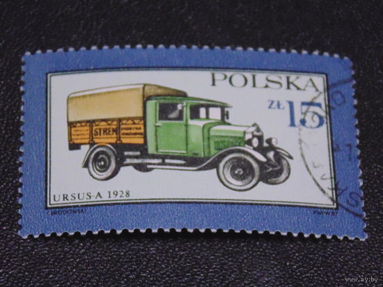 Польша 1987 г. Авто.