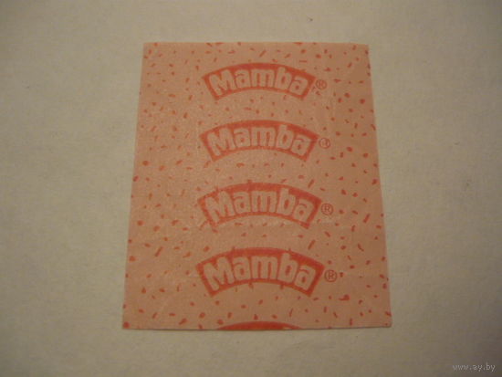 Вкладыши  жвачки  MAMBA