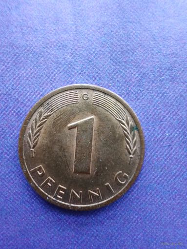 Германия ФРГ 1 пфенниг 1978 G