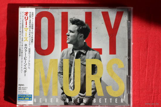 Olly Murs – Never Been Better (2015, CD)