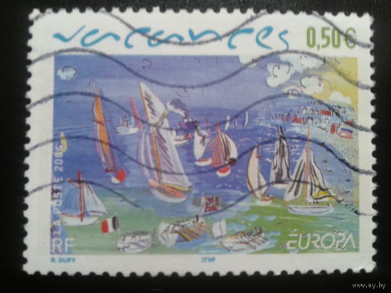Франция 2004 Европа живопись зубцовка 13