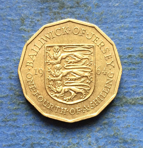 Джерси 1/4 шиллинга 1964