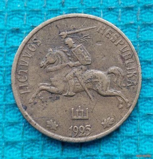 Литва 10 центов 1925 года, AU. Погоня. Колос. Предложи свою цену или обмен!