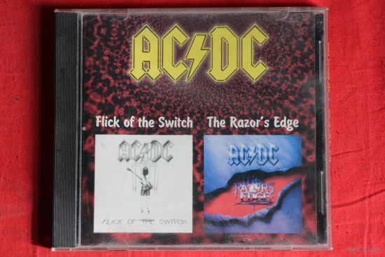 AC/DC - Flick Of The Switch / The Razor's Edge (1998, CD)