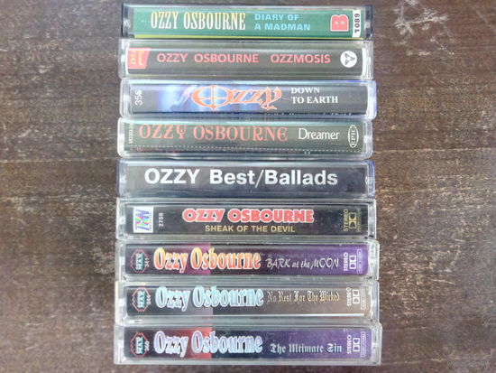 Кассеты OZZY OSBOURNE.