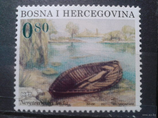 Босния и Герцеговина (Хорватия), 2001. Стандарт. Лодка**