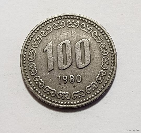 Южная Корея 100 вон, 1980