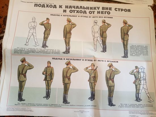 Плакат СССР\д