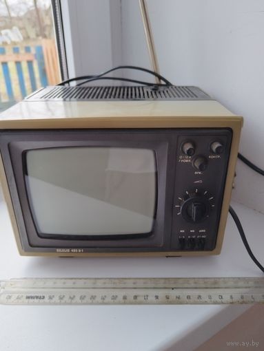 Телевизор Шилялис, Sielis 405 d-1. СССР. Исправен.