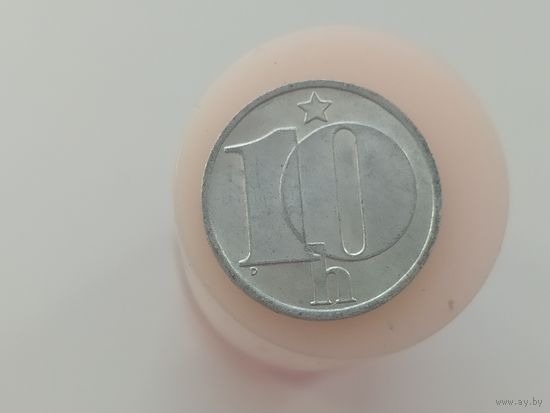 10 геллеров Чехословакия 1987 год лот 44