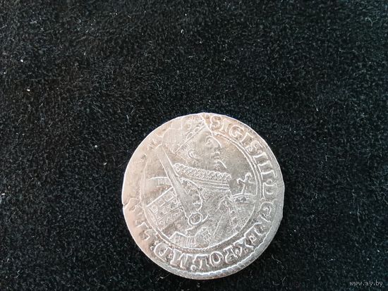 Орт 1621 г. Сигизмунд. С рубля.