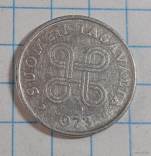 1 пенни 1973 Финляндия