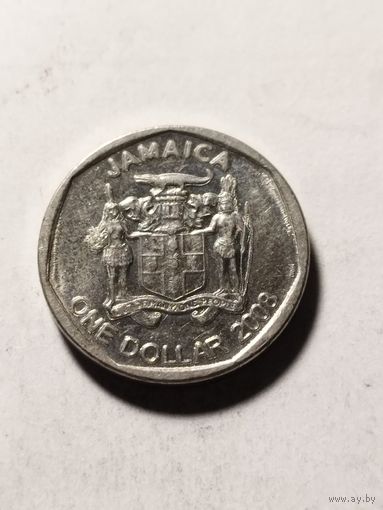 Ямайка 1 доллар 2008