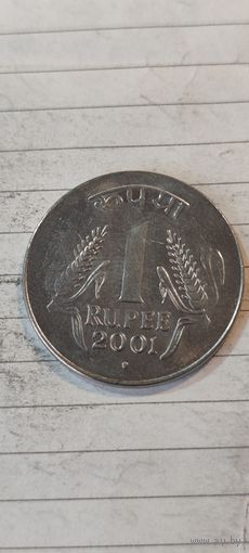Индия 1 рупе 2001