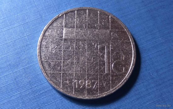 1 гульден 1987. Нидерланды.