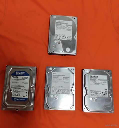 HDD 1Тб и 500 Гб. 3,5''. ОТЛИЧНЫЕ. Жесткий диск (500gb 500гб 1000 Gbytes 1Tb 1 терабайт)