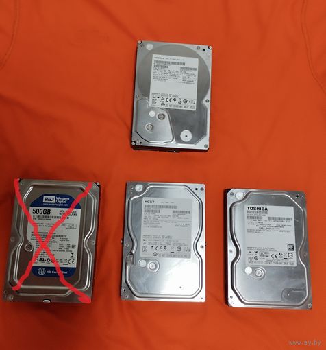 HDD 1Тб и 500 Гб. 3,5''. ОТЛИЧНЫЕ. Жесткий диск (500gb 500гб 1000 Gbytes 1Tb 1 терабайт)