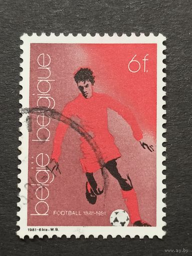Бельгия 1981. 100-летие футбола. Полная серия