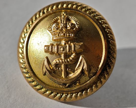 Пуговица Англия морская