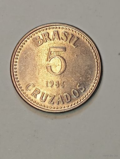 Бразилия 5 Крузадо 1986 года .