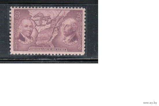 США-1937, (Скотт.795),  ** ,  Территория Северо-Запад (одиночка)