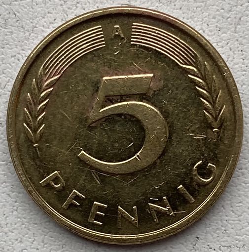 Германия 5 пфеннигов 1994 г. A