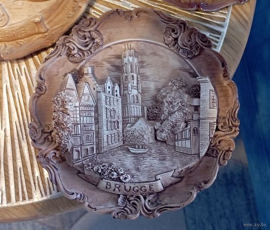 Сувенирная тарелочка ''Brugge'' из Бельгии