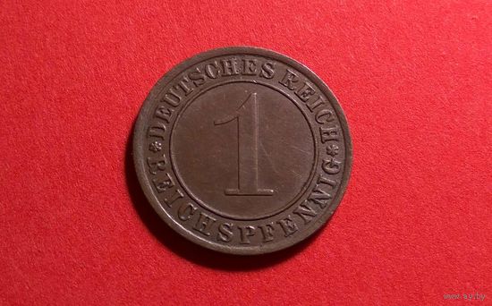1 пфенниг 1934 A. Германия. (Рейхсмарка)